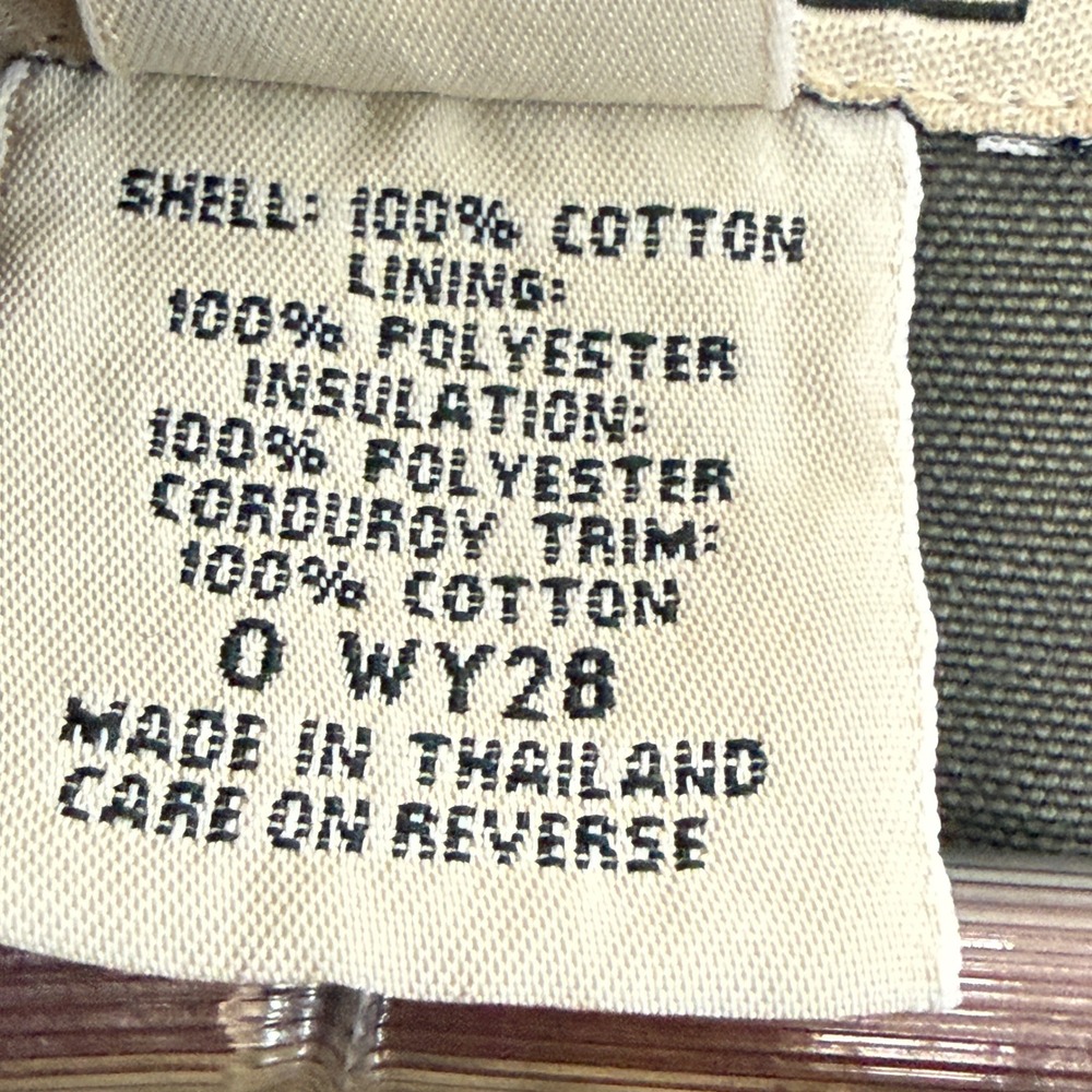 Vtg LL Bean Field Coat Barn Jacket Corduroy Collar M Fisherman Chore Coat OWY28 - Picture 4 of 13